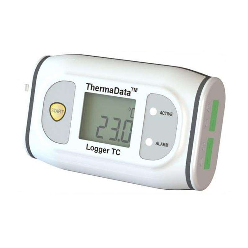 ThermaData®HTDF Logger , enregistreur humidité et température, 0 à 100%HR,  -20°C à 85°C, avec écran