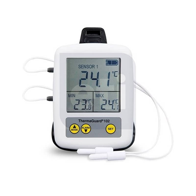 Thermomètre ThermaGuard avec alarme pour réfrigérateur et congélateur –